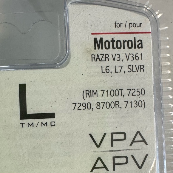 Motorola charger Xcel for RAZR V3 V361, L6, L7, SLVR brand new - Picture 4 of 4